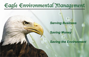 Eagle's focus:  serving business and the environment